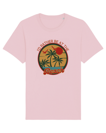 I'd Rather Be At The Beach  Cotton Pink