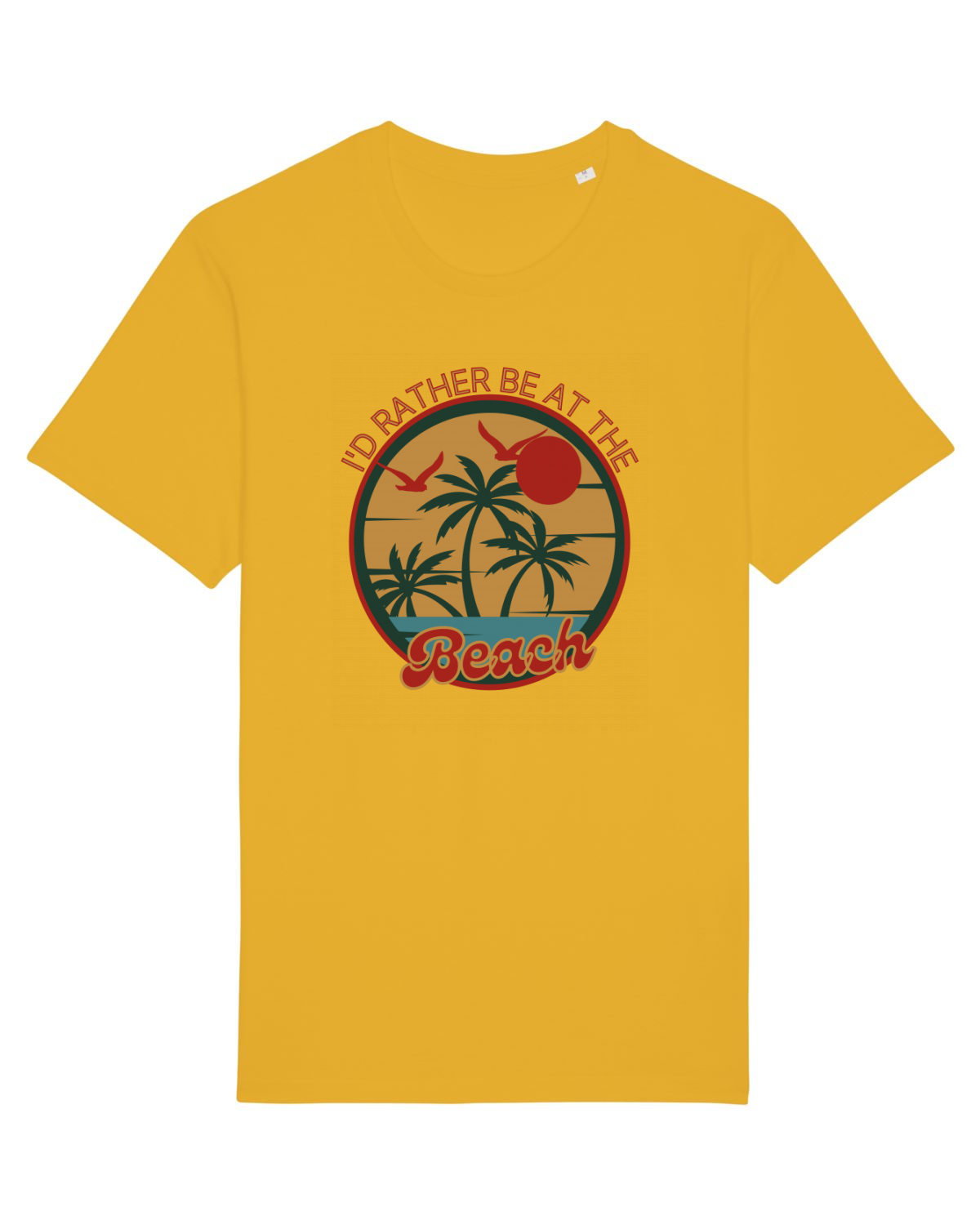 Tricou mânecă scurtă Unisex Rocker Spectra Yellow