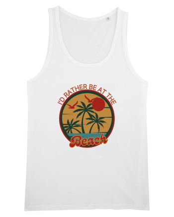 I'd Rather Be At The Beach  White