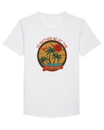 I'd Rather Be At The Beach  White