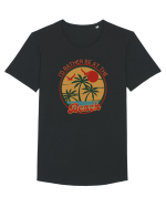 I'd Rather Be At The Beach  Tricou mânecă scurtă guler larg Bărbat Skater