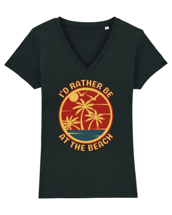 I'd Rather Be At The Beach  Black