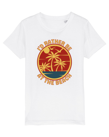 I'd Rather Be At The Beach  White
