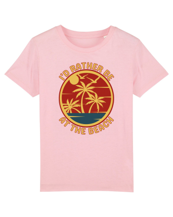 I'd Rather Be At The Beach  Cotton Pink