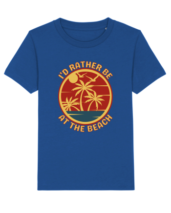 I'd Rather Be At The Beach  Majorelle Blue