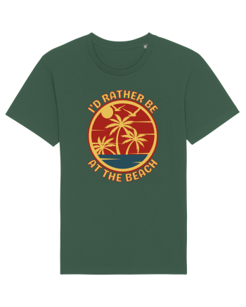 I'd Rather Be At The Beach  Bottle Green