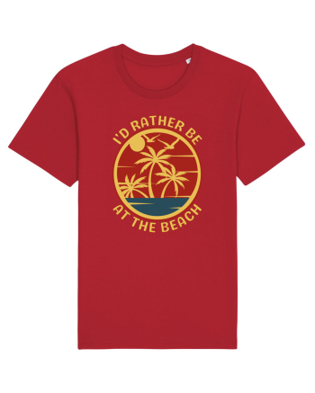 I'd Rather Be At The Beach  Red