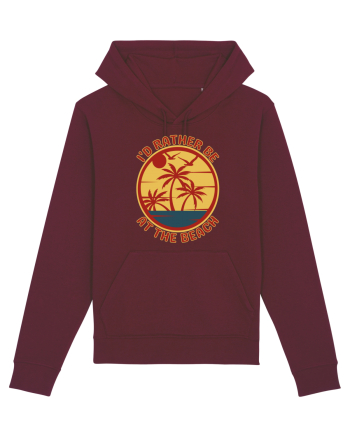 I'd Rather Be At The Beach  Burgundy