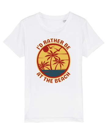 I'd Rather Be At The Beach  White