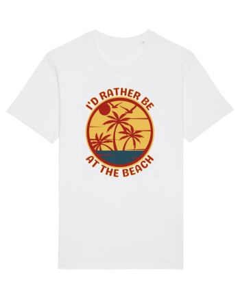 I'd Rather Be At The Beach  White