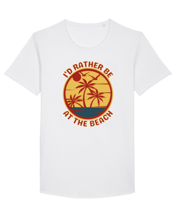 I'd Rather Be At The Beach  White