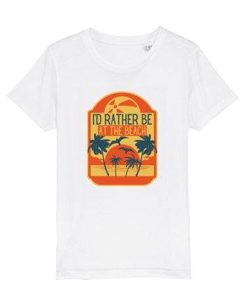 I'd Rather Be At The Beach  White