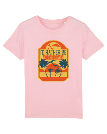 I'd Rather Be At The Beach  Cotton Pink
