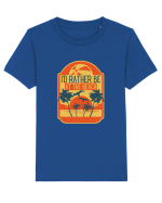 I'd Rather Be At The Beach  Tricou mânecă scurtă  Copii Mini Creator