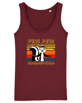 Pew Pew Pepe le Pew Madafakas Burgundy