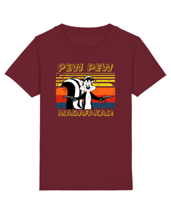 Pew Pew Pepe le Pew Madafakas Burgundy