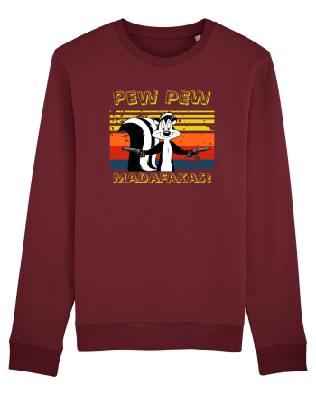 Pew Pew Pepe le Pew Madafakas Burgundy