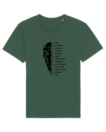 Beard Ruler Bottle Green
