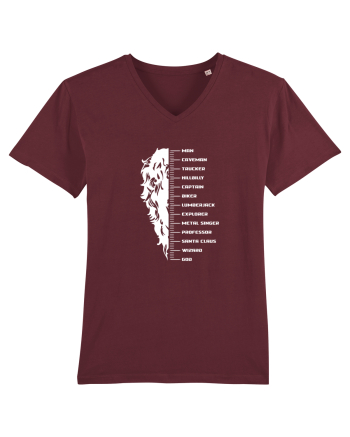 Bear Ruler White Burgundy
