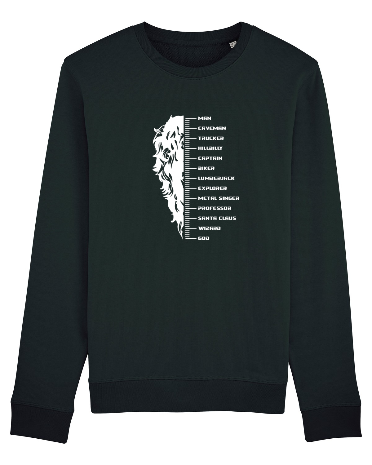 Bluză mânecă lungă Unisex Rise Black