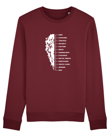 Bear Ruler White Burgundy