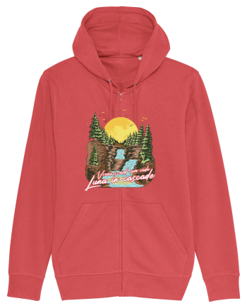 Luna in cascade Carmine Red