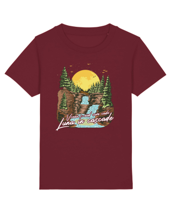 Luna in cascade Burgundy