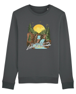 Luna in cascade Bluză mânecă lungă Unisex Rise