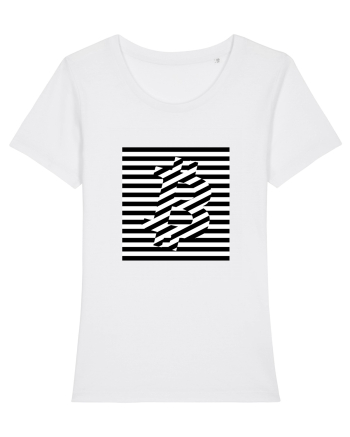 Bitcoin Stripes White
