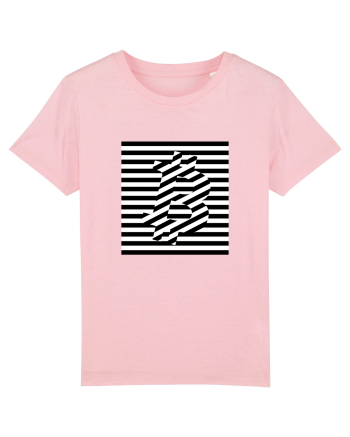 Bitcoin Stripes Cotton Pink