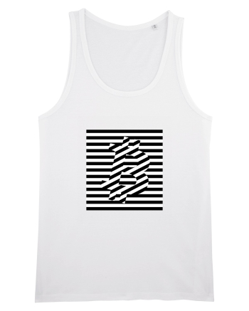 Bitcoin Stripes White