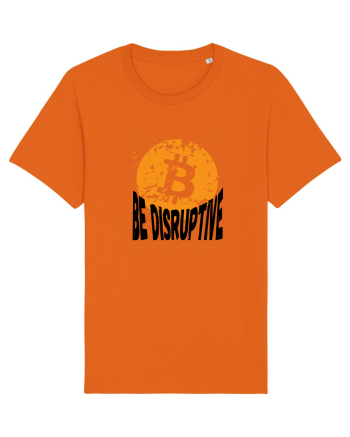Bitcoin Be Disruptive Bright Orange