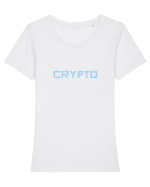 Crypto Circuits Tricou mânecă scurtă guler larg fitted Damă Expresser