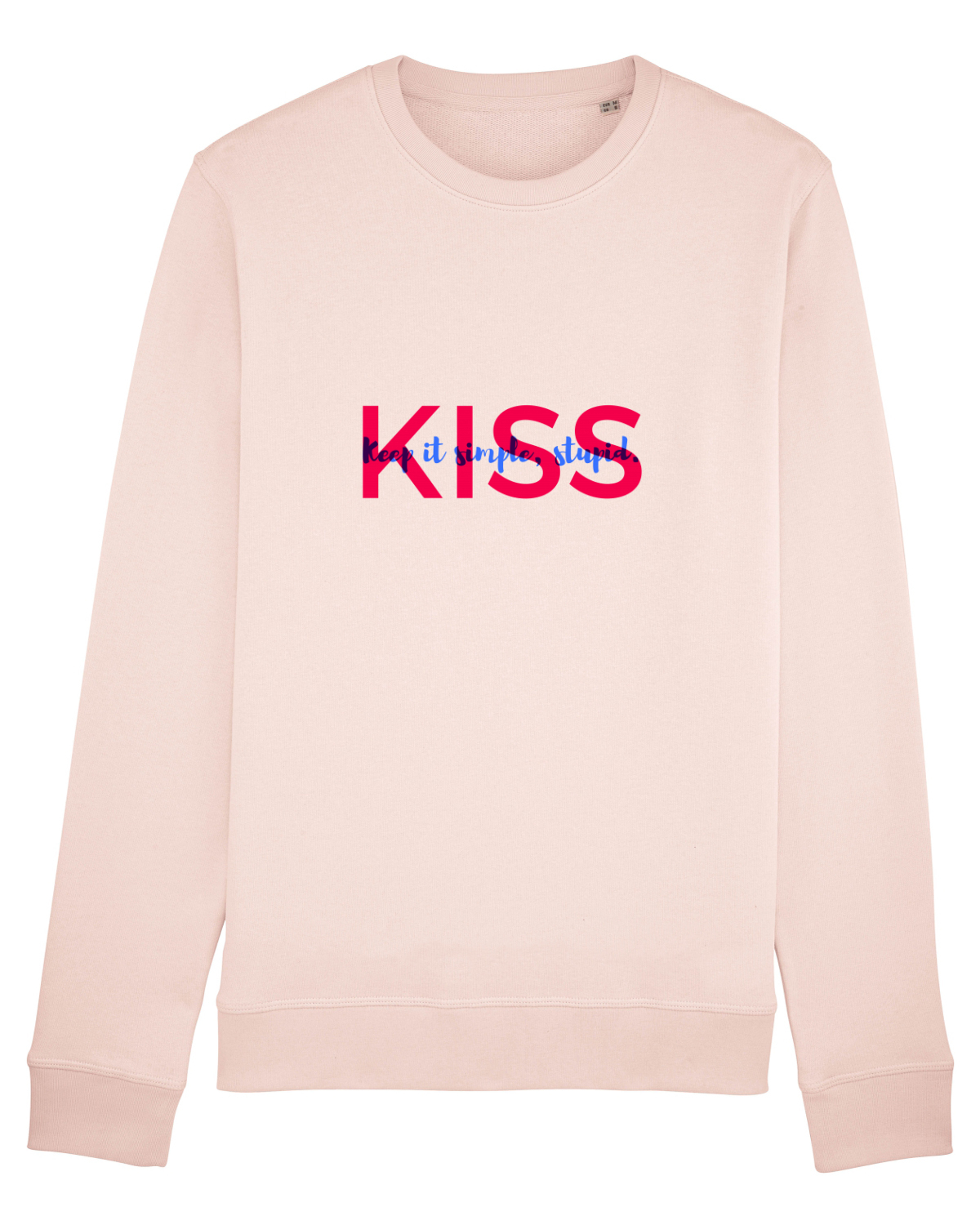 Bluză mânecă lungă Unisex Rise Candy Pink