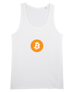 Bitcoin Logo Maiou Bărbat Runs