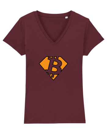 Bitcoin Hero Burgundy