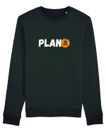 Plan B(itcoin) alb Bluză mânecă lungă Unisex Rise