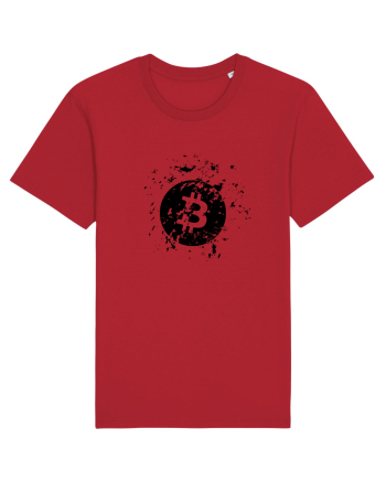 Bitcoin Explosion Red