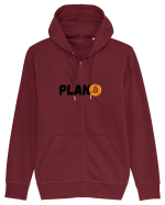Plan B(itcoin) negru Hanorac cu fermoar Unisex Connector