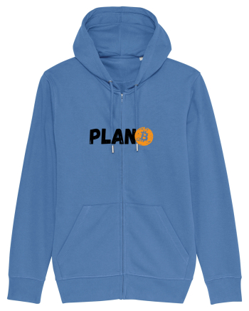 Plan B(itcoin) negru Bright Blue