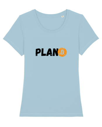 Plan B(itcoin) negru Sky Blue
