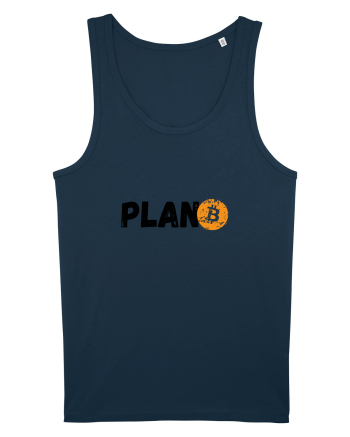 Plan B(itcoin) negru Navy
