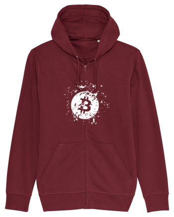 Bitcoin Explosion (alb) Burgundy