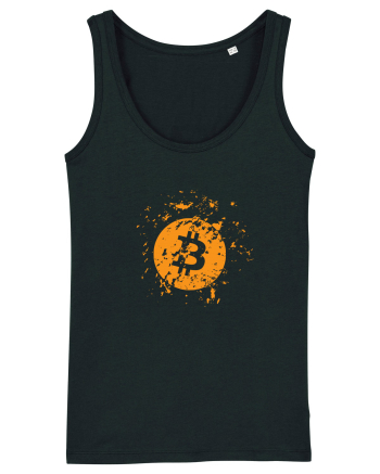 Bitcoin Explosion (orange) Black