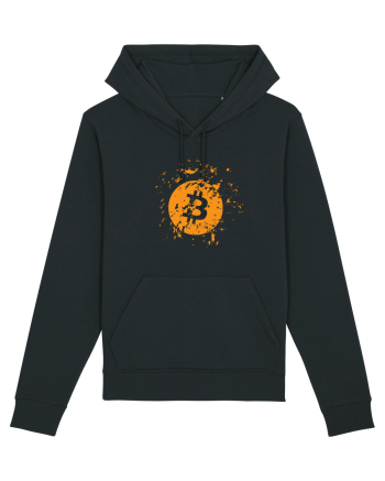 Bitcoin Explosion (orange) Black