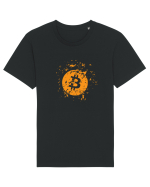 Bitcoin Explosion (orange) Tricou mânecă scurtă Unisex Rocker