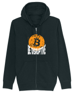 Bitcoin Be Disruptive (alb) Hanorac cu fermoar Unisex Connector