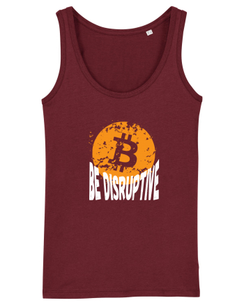 Bitcoin Be Disruptive (alb) Burgundy
