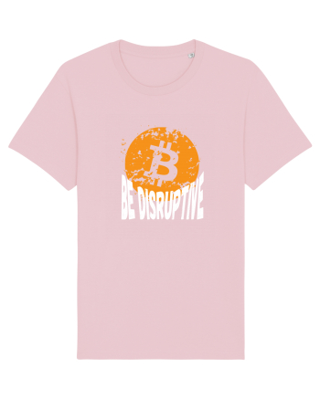 Bitcoin Be Disruptive (alb) Cotton Pink