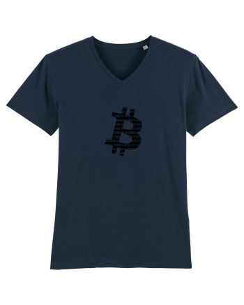 Bitcoin Binary French Navy